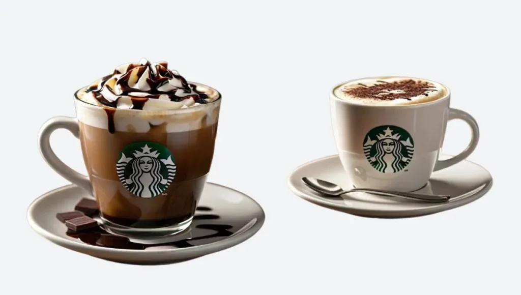 Starbucks Caffe Mocha Price with Nutrition, UK