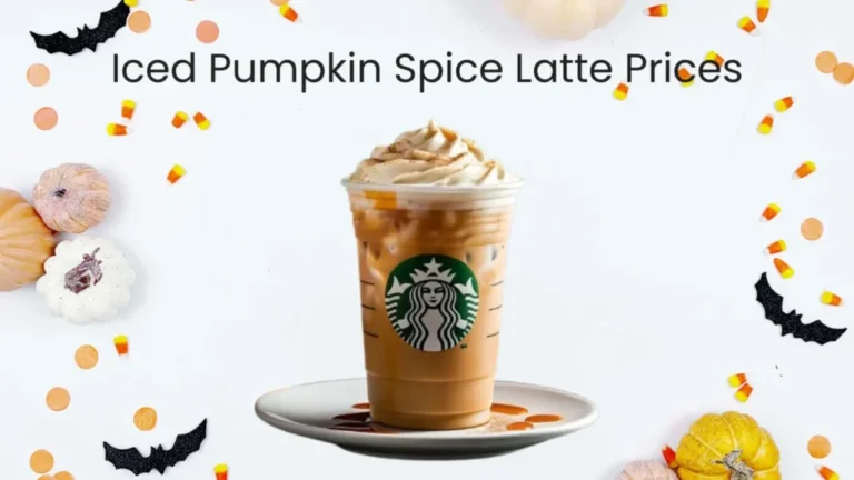 Star bucks Iced Pumpkin Spice Latte