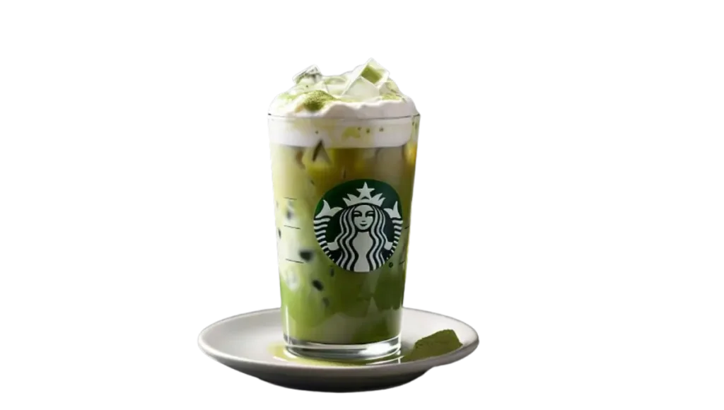 Starbucks iced matcha green tea 
