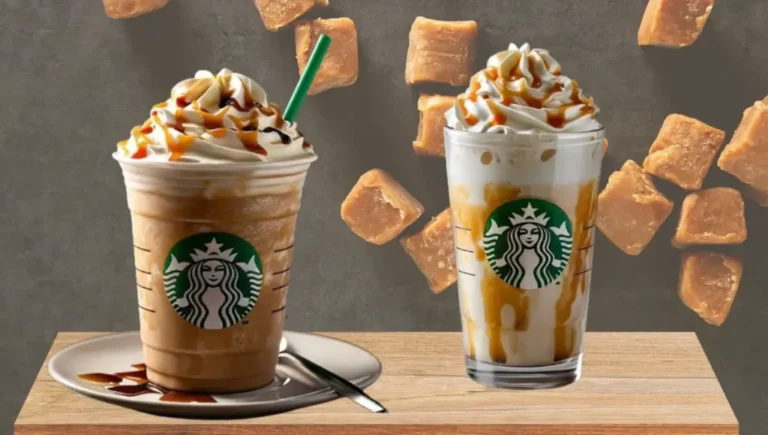 Starbucks Caramel Frappucino Blended Beverage rice UK 2025